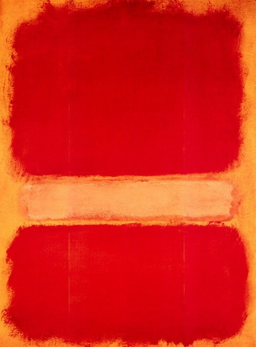 Daily Rothko : Mark Rothko, Untitled (Orange and Yellow), 1956