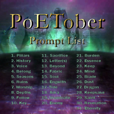 Poetober Tumblr - 