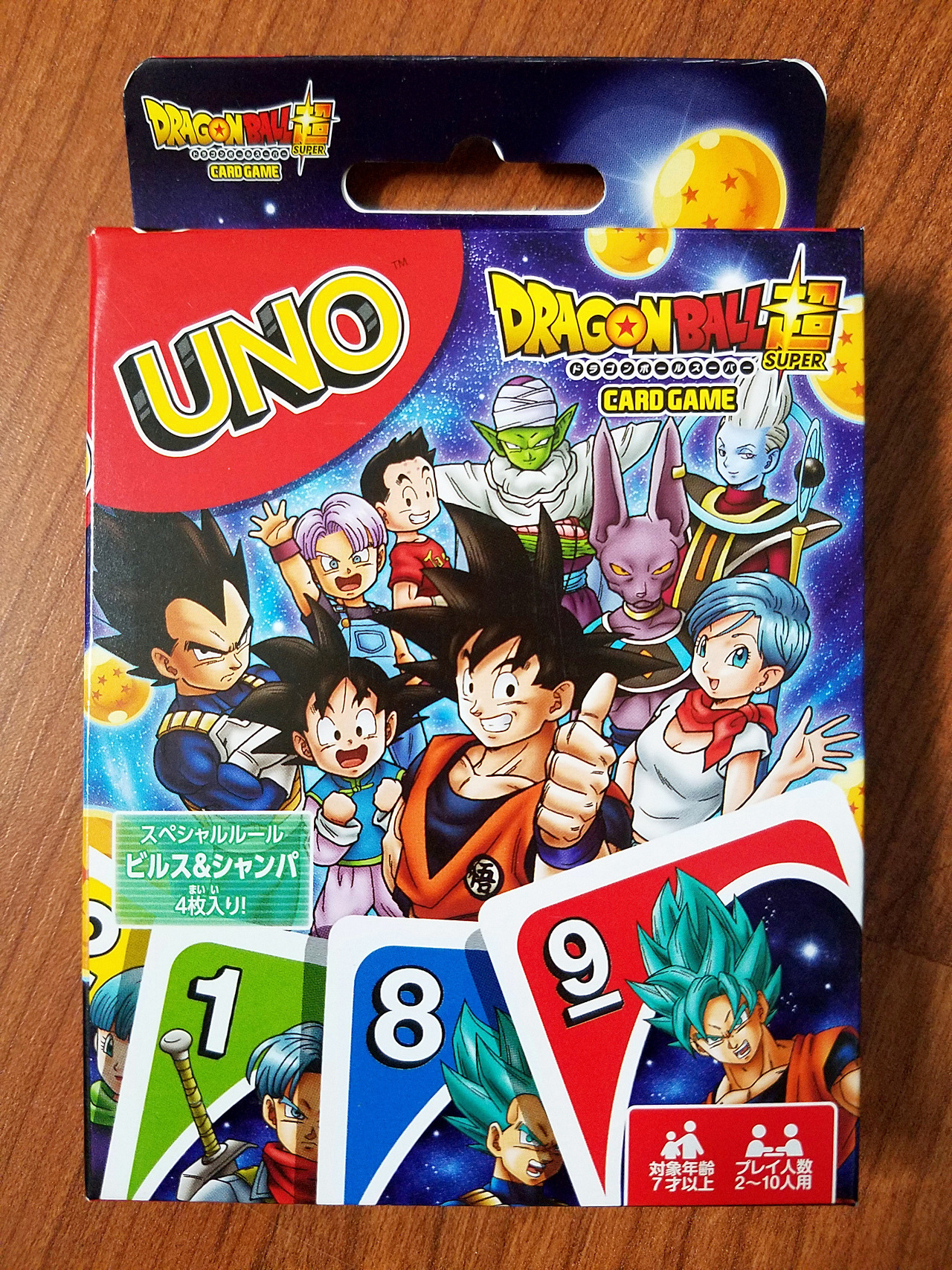 Uno Dragon Ball Super Playing Card From Japan Playing Cards Games