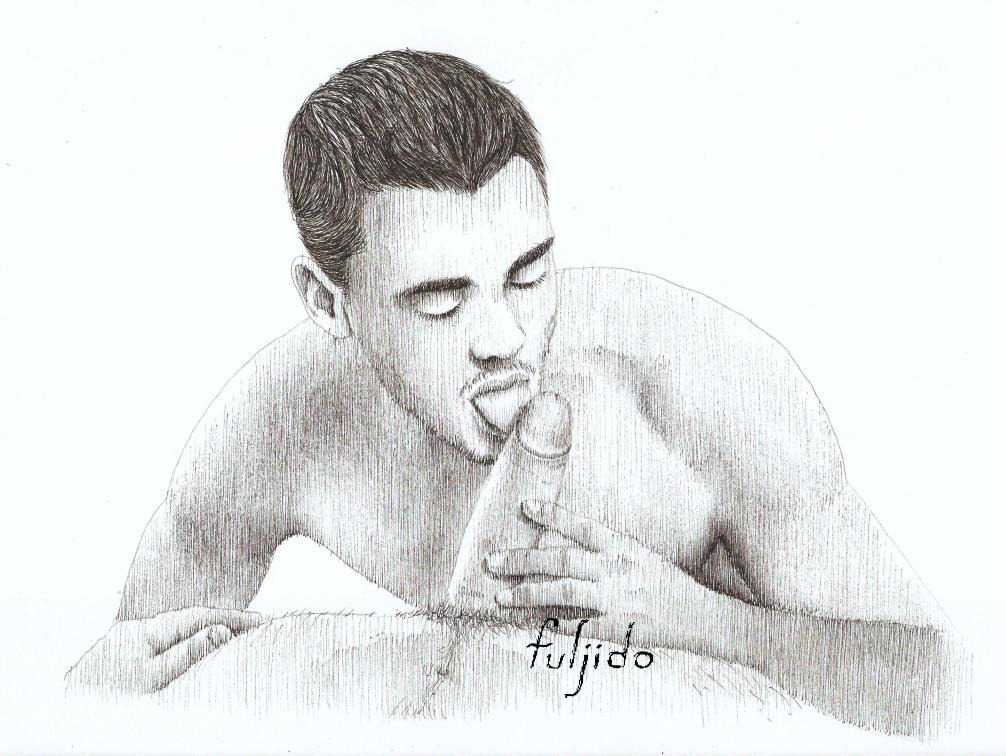 Shemale Stroker Pencil Drawings - Cock Shemale Drawings | Gay Fetish XXX