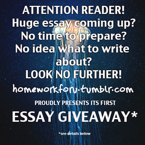 We do your homework for you