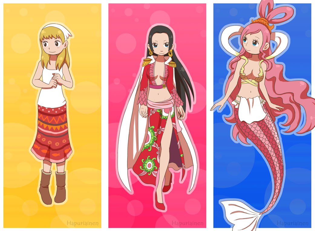 all female one piece characters