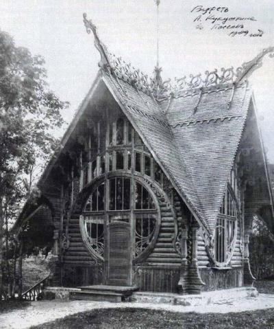 Country Cottage, Vyrista, Russia, 1909.