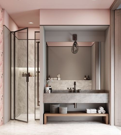 pink bathroom ideas | Tumblr