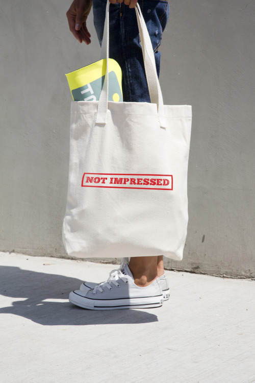 not impressed organic cotton ecofriendly apparel ecofriendly fashion tote electric hope electrichope.com