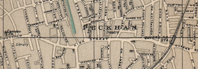 An Old Map Of Peckham Showing The Canal THE PECKHAM PECULIAR   Tumblr NrtvgaXVwC1sevomso1 640 