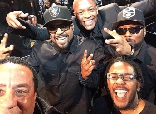 kendricksvevo:NWA & Kendrick Lamar Last night