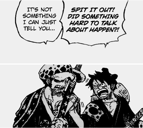 boahancokk: chapter 919 — Law trolling Luffy