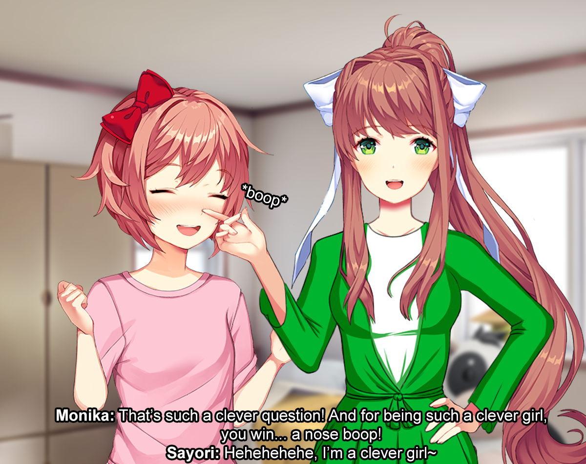 how long does monika talk doki doki