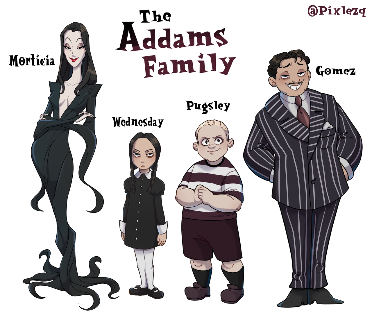 art and the new addams family | Tumblr
