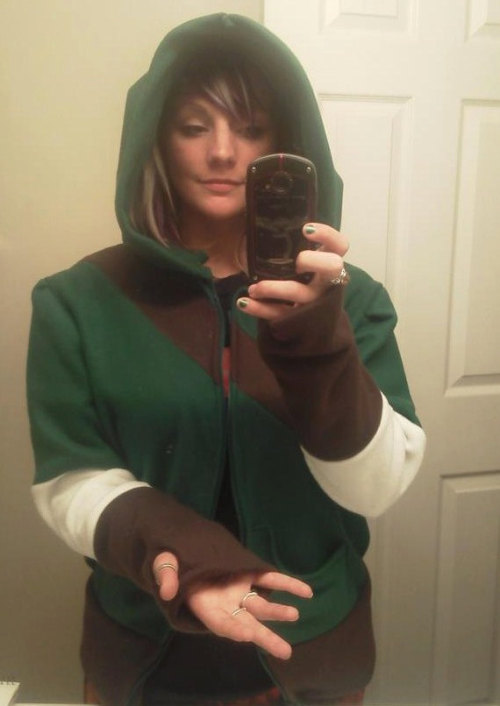 explodedsoda:Legend of Zelda Link’s HoodieAvailable from...