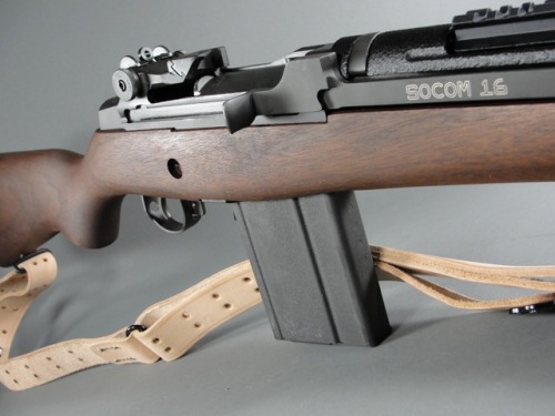 onpointfirearms:An oldie but woody: Springfield Armory SOCOM...