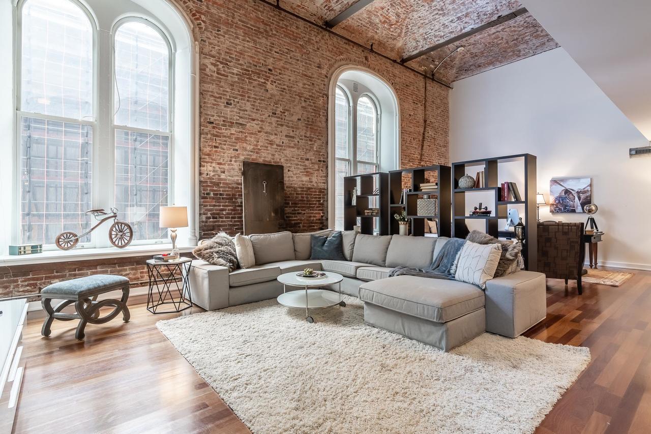 Stylish Homes Bright Industrial Center City Loft With Incredible