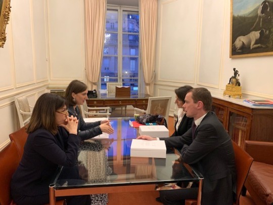 La remise du rapport aux services du Premier Ministre ce mardi 5 novembre