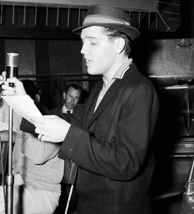 Elvis Presley — Elvis in a hat is the cutest thing ever He just...