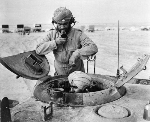 historicaltimes:Sikh tank crew in Libya, 1941 via reddit Keep...