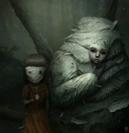 thecollectibles:Yin and Yang byAnton Semenov