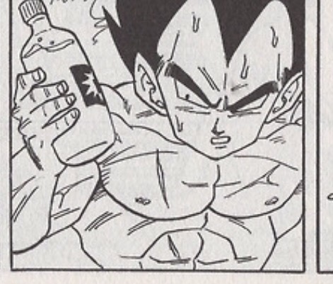 shirtless vegeta