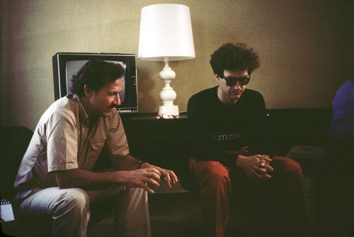 wandrlust:Werner Herzog and Wim Wenders in Room 666 (1982) and...