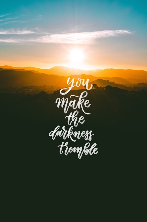 mercy-n-grace:“Jesus, Jesus, You make the darkness...