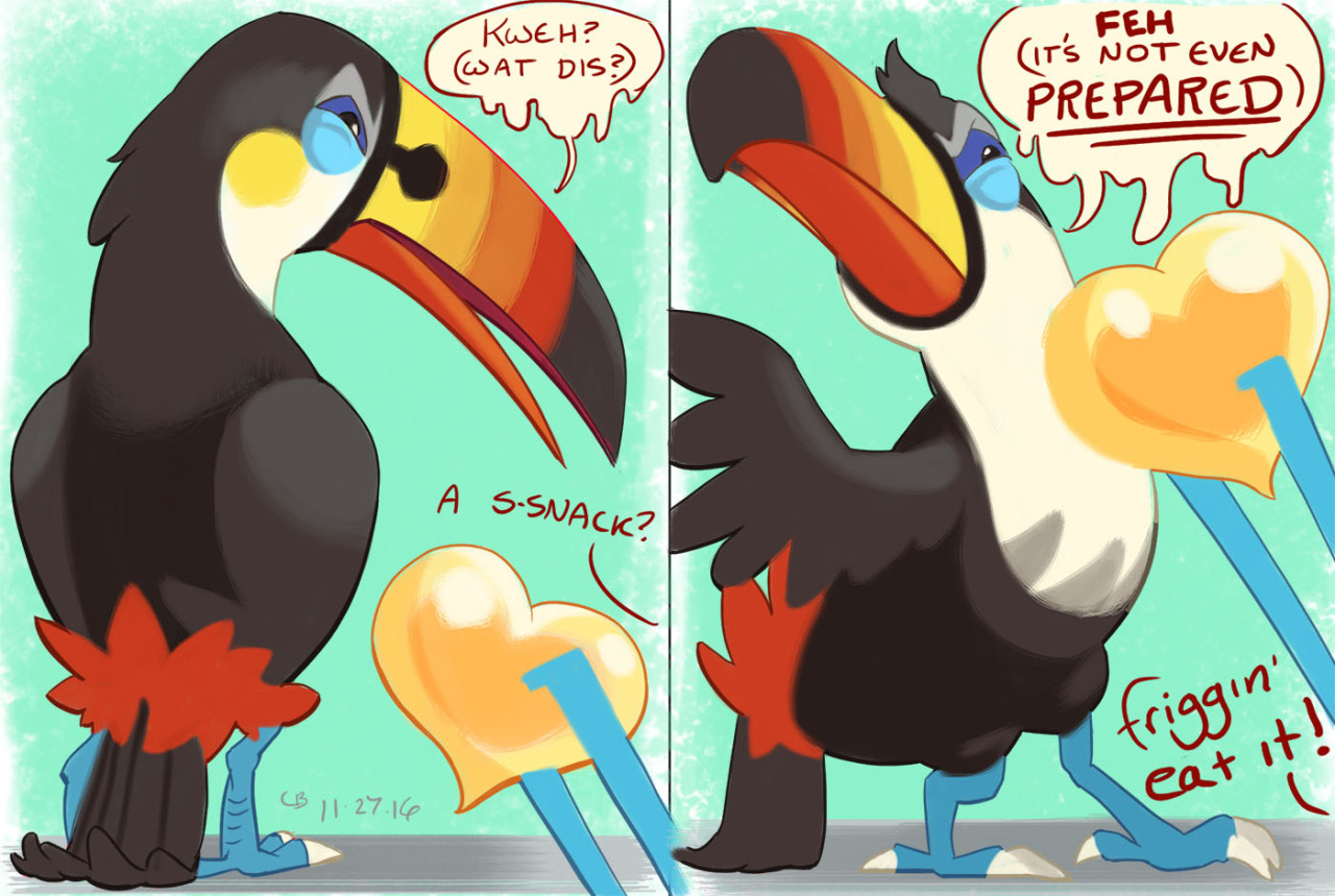 Razzen Art Sketch Page 1135 Toucannon Some Fan Art For My