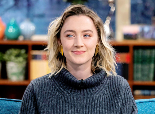 xsaoirseronan:Saoirse Ronan in ‘This Morning’ TV show, London,...