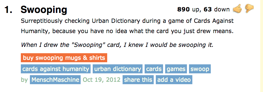 cards against humanity important