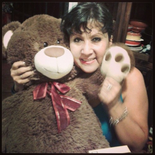 jewelotn:Esa cara lo valió! #sonrisa #smile #oso #tead