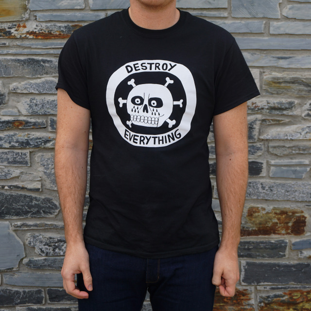 NEW T-SHIRT! https://jackteagle.bigcartel.com/product/destroy-everything-t-shirt