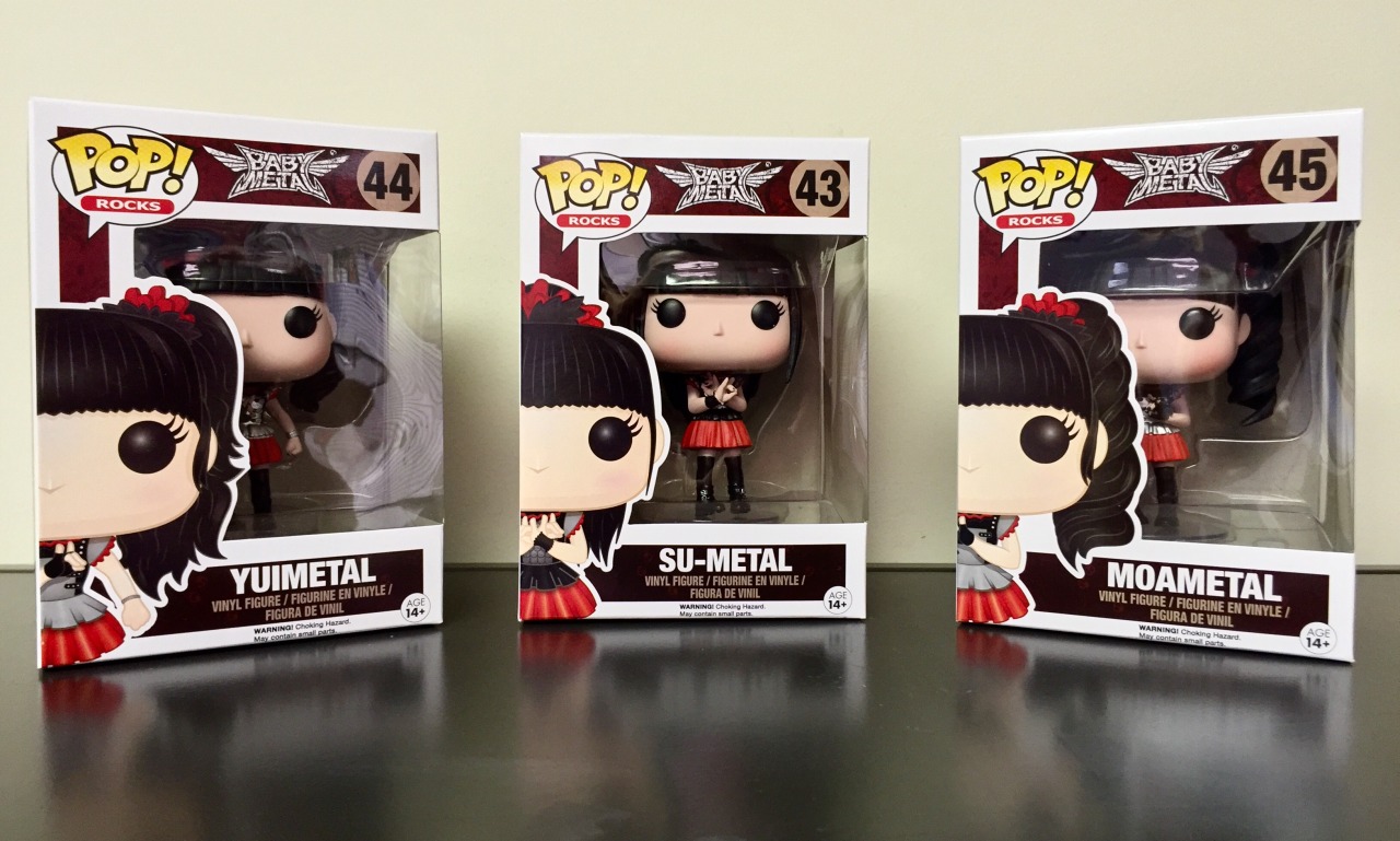 baby metal funko pops