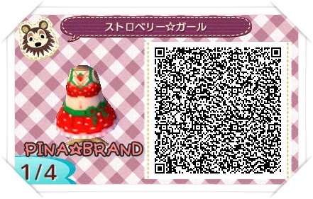 Animal Crossing New Leaf Summer Clothes Qr Codes