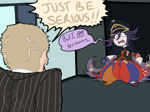 poketriodrawsstuff:Kokichi, you can’t clown around with a...