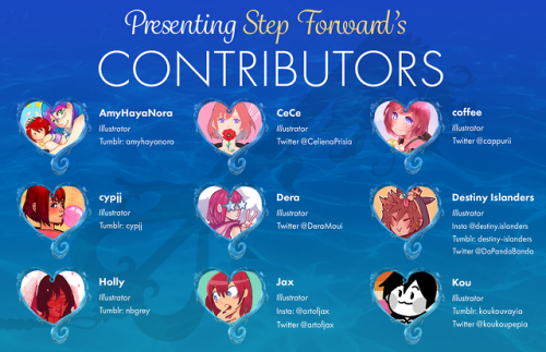 kairizine:Meet the contributors of Step Forward!Thank you to...