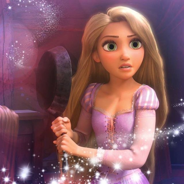 Pretty — Rapunzel #Disney #DisneyPrincess #Princesas...