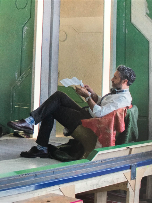 thesufjanstevensmodel5000:Per twitter, Taika lounging just...