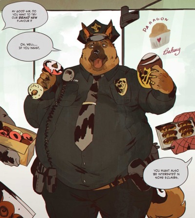 Police Dog Furry Porn - fat fur | Tumblr