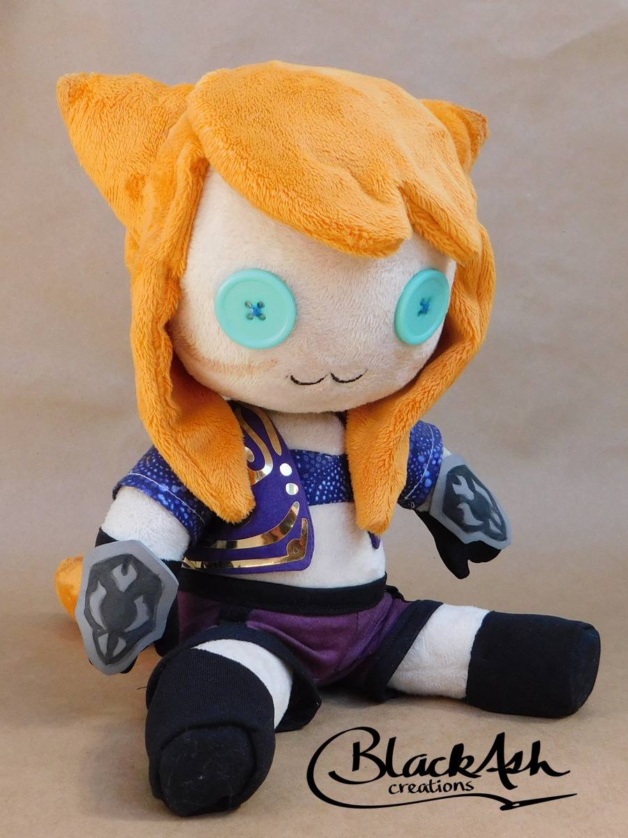 sleepy ash plush