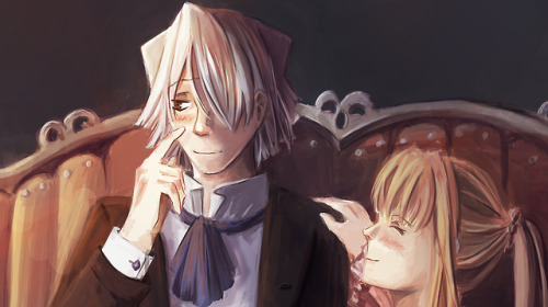 Break and Shelly.Finnished a little Pandora Hearts Fanart.I...