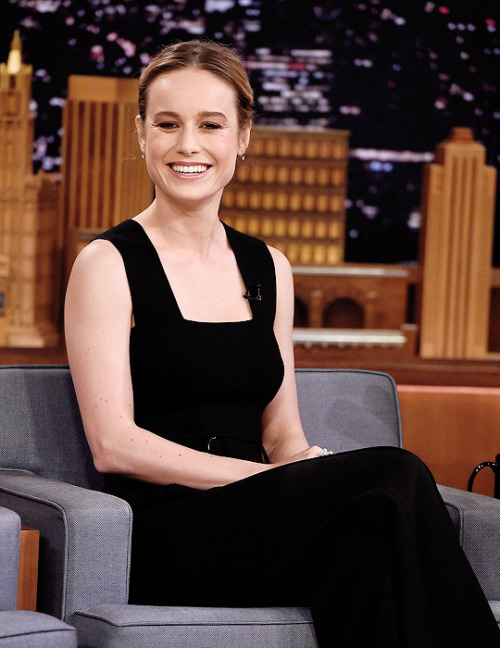Brie Larson visits ‘The Tonight Show Starring...: brie larson daily