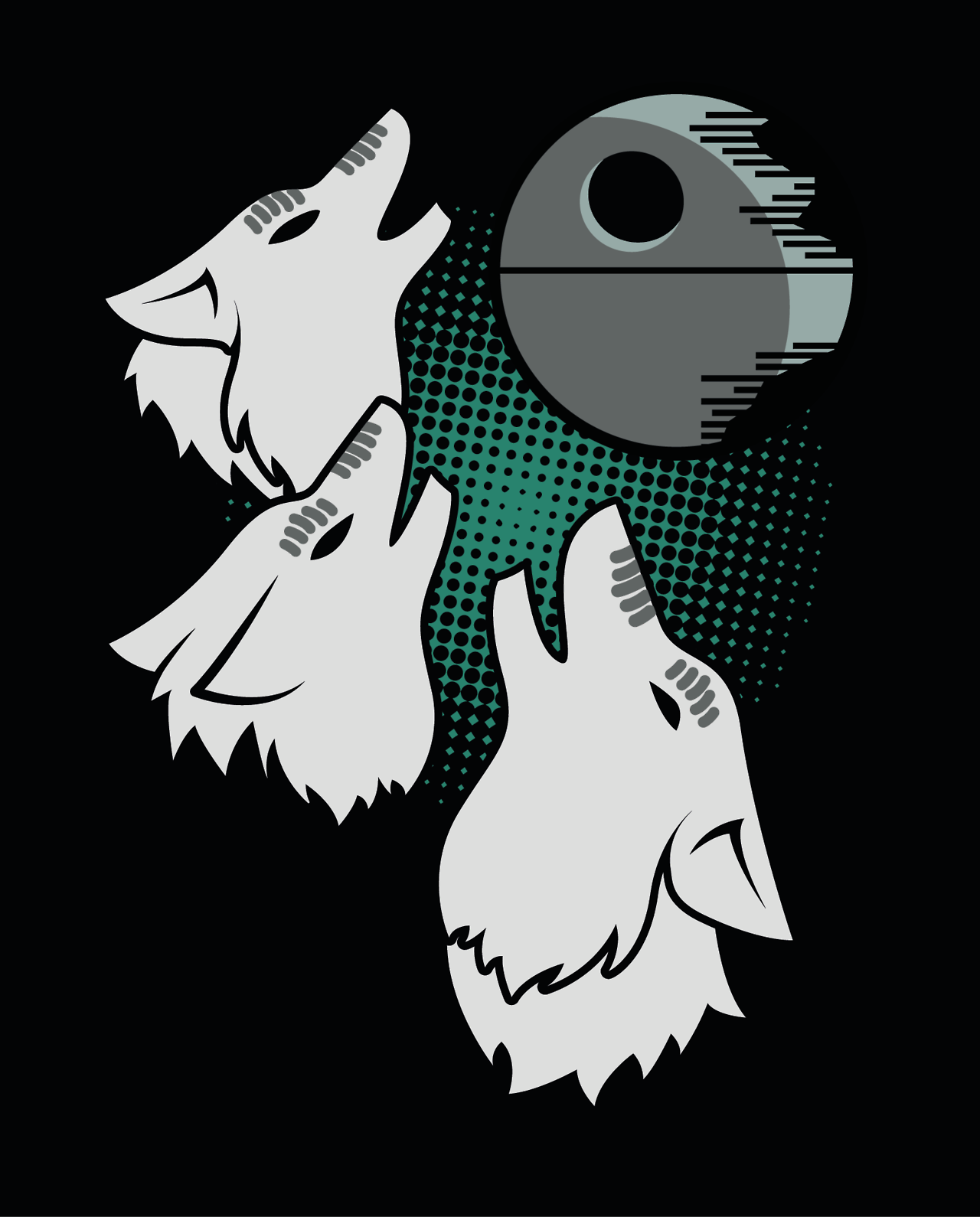 loth wolf t shirt