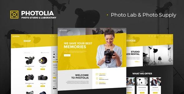 Photolia v1.0.3 – Photo Company & Supply Store WordPress Theme Nulled