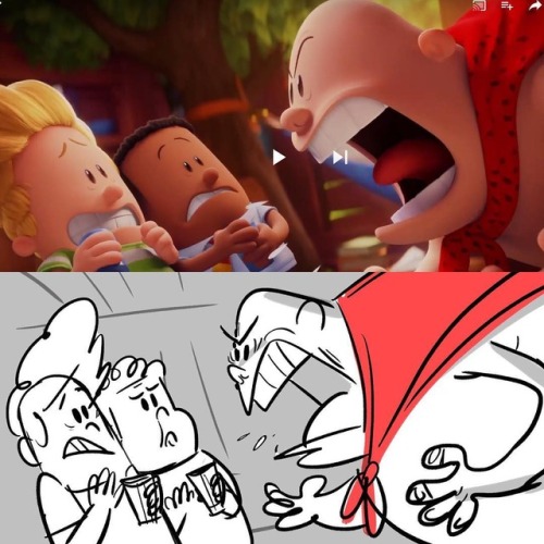 In 3 weeks ! #captainunderpants #dreamworksanimation #storyboard