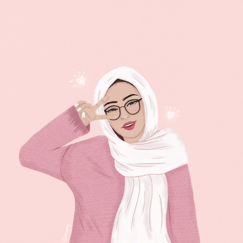Hijab Illustration Tumblr