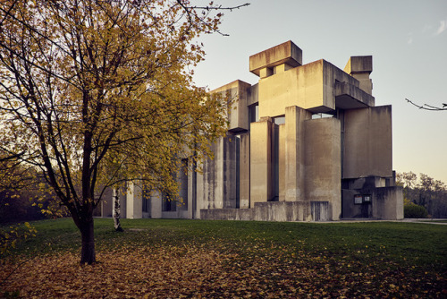 Wotruba Church Vienna,  Architekt: Fritz Gerhard Mayr, Drafts:...