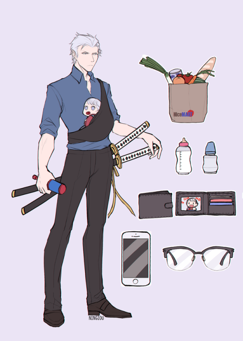 kyouryn:Vergil’s dad kit [twitter] [twitter]