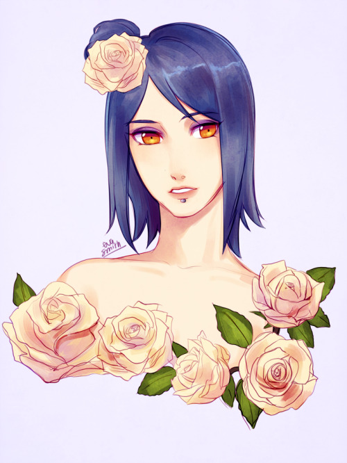 herukas:小南 - 薔薇Konan - RosePeople requested her so much so...