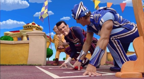 rikki-is-my-gender:I don’t even see Sportacus here I see...