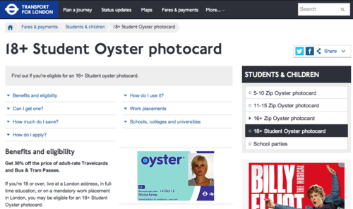 card 18+ student oyster 4 LSE â€” Student Discount Union Cards Students' Super Saving