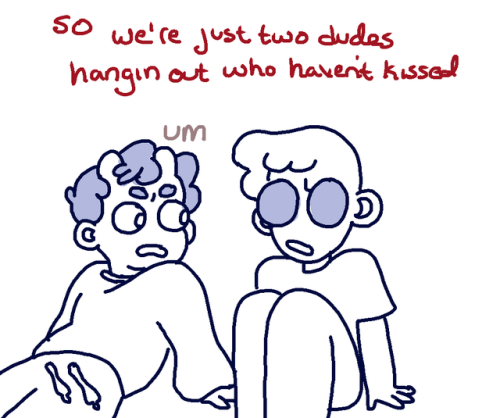 nubs-mgee:this was their first kiss but hussie’s too much of a...