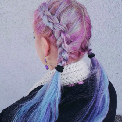Purple And Pink Ombre Hair Tumblr